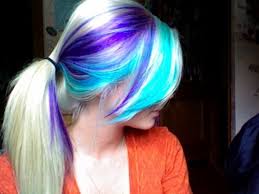 Resultado de imagem para cabelo colorido tumblr