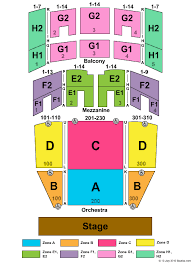 Robinson Center Music Hall Seating Chart