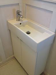 I needed one of this size which. Lillangen Sink From Ikea With Krakskar Faucet Wny Handyman Small Bathroom Sinks Tiny Bathroom Ikea Bathroom Sinks