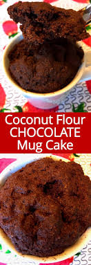 Coconut Flour Chocolate Mug Cake Recipe Gluten Free Paleo Recipe Mug Cake Healthy Healthy Chocolate Mug Cake Paleo Mug Cake