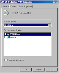 When you find the program epson event manager, click it, and then do one of the following: User S Guide