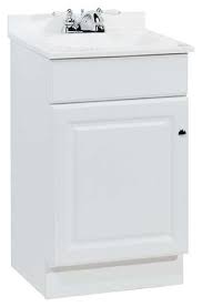 Our skilled associates can help you find exactly what you need. Continental Cabinets C14118a 19 18 X 17 X 35 1 8 Inch White Richmond 1 Door Bathroom Vanity Combo At Sutherlands