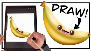 Let S Draw A Cute Kawaii Banana Procreate Tutorial Drawing Youtube Cat kitten kawaii banana, cat, food, animals png. let s draw a cute kawaii banana procreate tutorial drawing