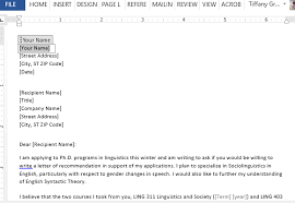 What is the best letter of recommendation? Letter Requesting Graduate School Recommendation Sample For Word