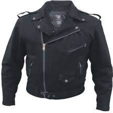 Allstate Zip Up Classic Belted Motorcycle Men Black Denim Biker Jacket Denim Motorcycle Jacket Leather Jacket Men Motorcycle Jacket