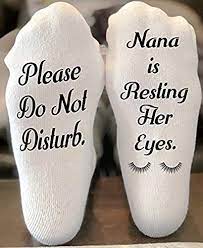 Pin By Camden On Gift Ideas To Create For Holiday Season Nana Gifts Funny Christmas Gifts Wine Socks