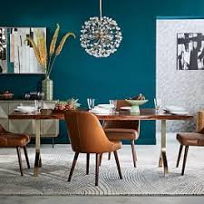 Antique Brass Cast Trestle Table 84 Inch Pack Dining Wood West Elm Dining Room Modern Dining Room Trestle Dining Tables