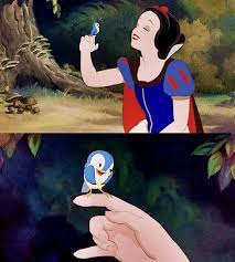 Birds Snow White And The Seven Dwarfs Snow White My Favorite Blanche Neige Disney Neige