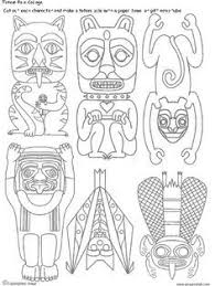 How To Draw A Totem Pole Totem Pole Art Native American Totem Totem Pole