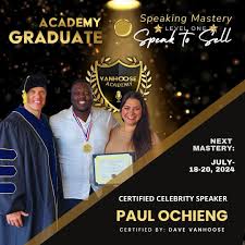 Congratulatios to Paul!!!! A Speaking Mastery Level 1 Graduate! ✨💥✨💥  Ready to conquer the world!!!!! 💪🏼👏🏼 Comment “Sell More” and our team  will send you all the information 📲 and be ready to be empowered