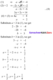 Our forum members have put together a collection of math exercises. Samacheer Kalvi 10th Maths Solutions Chapter 3 Algebra Ex 3 1 Samacheer Kalvi