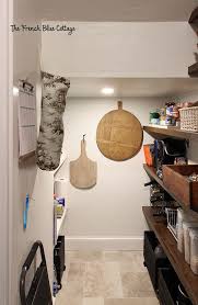 Add doors to hide the pantry. Remodeled Kitchen Pantry Under The Stairs