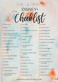 Check out our best movies on disney plus uk guide for our top picks. The Ultimate Disney Plus Checklist Watch List Disney Movies List Good Movies To Watch Disney Original Movies