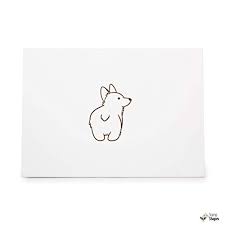 Hero arts 1996 vintage jumbo rubber stamps ideal for christmas card: Corgi Cute Rubber Stamp Shape Great For Scrapbooking Crafts Card Making Ink Stamping Crafts Item 1386297 Wantitall