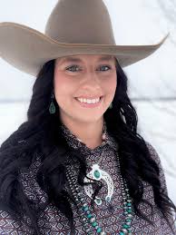 Young girl competes in rodeo events