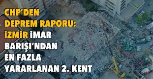 İçişleri bakanlığı afet ve acil durum (afad) yönetimi başkanlığı, i̇zmir seferihisar'da meydana gelen 6.6 büyüklüğündeki depremde 25 kişinin yaşamını yitirdiğini, toplam 804 kişinin. Chp Den Izmir Depremi Raporu Izmir Imar Barisi Ndan En Fazla Yararlanan Ikinci Kent