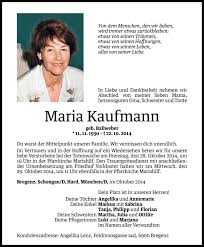 Mounir farsad ist ein charakter der10. Todesanzeigen Von Maria Kaufmann Todesanzeigen Vorarlberger Nachrichten