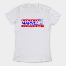 Captain Marvel Presidential Campaign Campaign T Shirt Teepublic