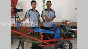 Mesin tanam padi manual karya siswa smk. Pejaga Sekolah Batola Ini Ciptakan Mesin Tanam Padi Murah Dan Efisien 1 Hektare Cuma 10 Jam Banjarmasin Post