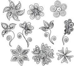 See more ideas about quilling, drawings, dog tattoos. Paper Template Printable Paper Quilling Patterns Free Pdf Novocom Top