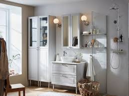 Silveran High Cabinet With Mirror Door White 15 3 4x9 7 8x72 1 4 Ikea Ikea Bathroom Design Small Ikea Godmorgon