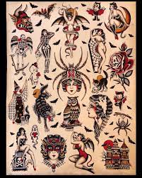 Micah Norman On Instagram Spooky Designs Available To Be Tattooed M Normantattoos Traditional Tattoo Design Traditional Tattoo Sleeve Traditional Tattoo Art