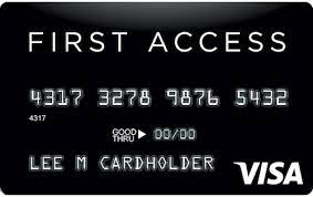 You can be sure your information is secure, we will decide quickly, and we will get approved funds to you fast. 2 500 First Access Credit Card Reviews