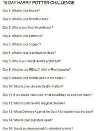15 Days Harry Potter Challenge Harry Potter Amino