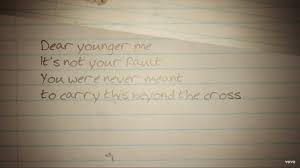 Dear Younger Me Lyrics Mercyme Me Too Lyrics Daily Devotional Quotes