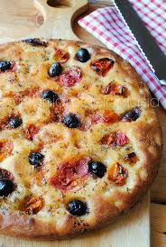 Focaccia Barese Impasto Con Patate E Lievito Madre La Ricetta Pugliese Ricetta Ricette Ricette Di Cucina Cibo