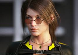 Lara Croft contemplating her life choices (Artwork by Artimuller) :  rTombRaider