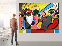 Daarnaast is er een overzicht van musea met moderne. 130 X 170 Kunstwerk Gemalde Abstrakte Kunst Original Signiert Moderne Kunst Deko Ebay