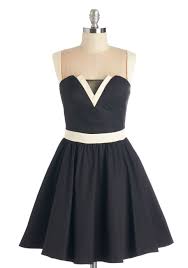 Trimmed And Proper Twofer Dress Mod Cloth Dresses Knee Length Cocktail Dress Dresses