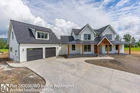 The garage can be its own entity as well. Plan 280038jwd Beautiful 3 Bed Modern Farmhouse Plan With Angled Garage Modern Farmhouse Plans Farmhouse Plans House Plans Farmhouse