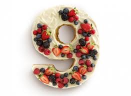 Number 9 Cake Mould No Bake Cake Number Cakes 9th Birthday Cake