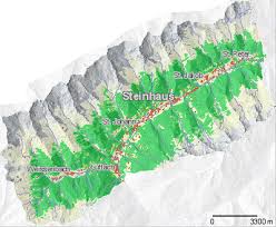 Der breite talboden des etschtals, hier von schwemmkegeln charakterisiert, bietet platz für die vier größten siedlungen der gemeinde: Kulturlandschaftswandel In Sudtirol Seit 1950 Ahrntal Uberblick
