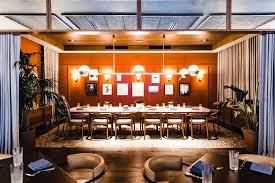 The wine room is a long narrow space with one table that seats up to 16 at its maximum. Private Dining Cira Restaurant