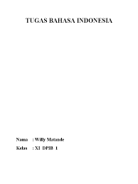 Namun setiap bentuk itu kelengkapan struktur yang berbeda. Tugas Bahasa Indonesia