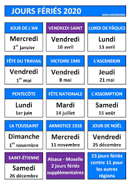 Le 1 mai tombe donc cette année le mardi dois avoir un jours supplementaire ? Jours Feries En Alsace Moselle Dates Officielles 2021 2022 2023