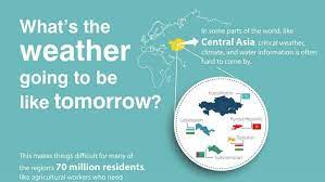 Mostly sunny, with a high near 87. Central Asia What S The Weather Going To Be Like Tomorrow