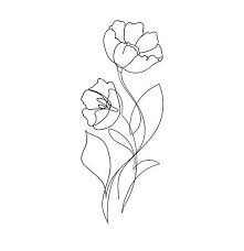 Introducing line art flowers & abstractions collection! 10 Easy One Line Art Drawings Do It Before Me