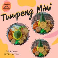  Tumpeng Mini Ayam Goreng Tempe Kentang