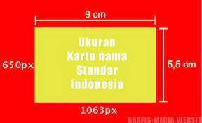 Ukuran Kartu Nama Dalam Cm Dan Pixels Kartu Kartu Nama Pengetahuan