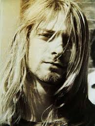 Kurt Cobain Long Hair Musik Kur Zeichnung