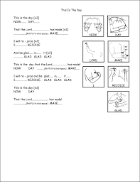 Song This Is The Day That The Lord Has Made Sign Language Chart Sign Language Songs Learn To Sign