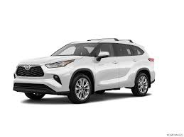 Information from manufacturers' websites as of 09/19/19. 2020 Toyota Highlander Hybrid Reviews Pricing Specs Kelley Blue Book