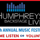 11th Annual Music Festival at Humphrey’s Backstage event image