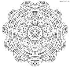 Mandalas zum ausdrucken für kinder und erwachsene einfache und schwere abstrakte mandalas für fortgeschrittene kostenlos bei happycolorz entdecken. Mandala Zum Ausdrucken Mandalas Zum Ausmalen