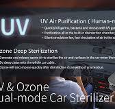 UV Car Air Purifier,Cleaners,Car Mini Ozone Generator ...
