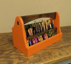 Professional Art Caddy Art Supply Box Crayon Caddy Tool Box Tool Caddy Art Box Drawing Box Supply Box Orange Art Supply Box Craft Storage Box Art Caddy